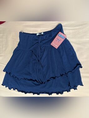 Navy Blue Sleeveless Top